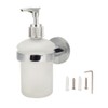 Wall Mounted Stainless Steel Manual Hand Liquid Lotion Soap Dispenser