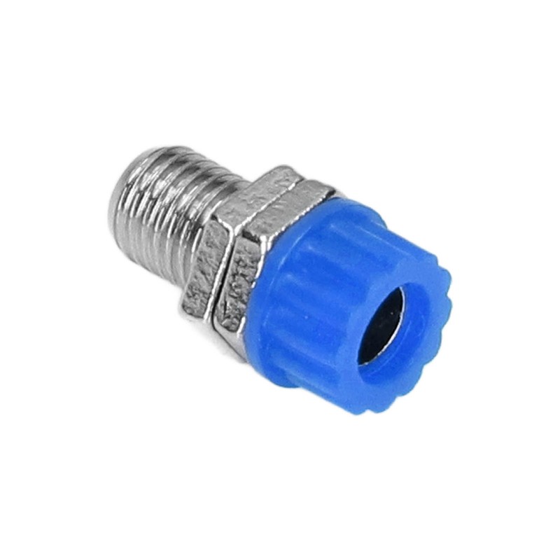 100Pcs 4mm Banana Plug Socket Binding Post Wire Connector Terminal