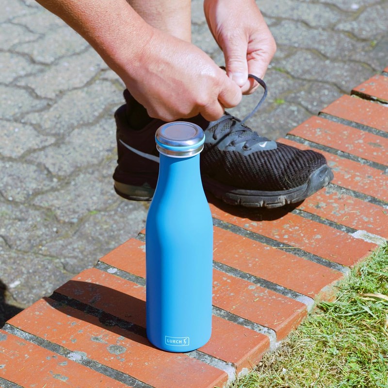 Lurch 240855 Vacuum Flask Stainless Steel Azure