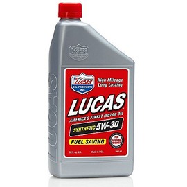 Lucas Oil 10049 SAE 5W-30 Synthetic Motor Oil - 1 Quart Bottle