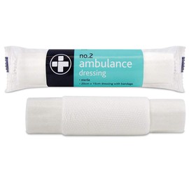 Reliance Medical No 2 Sterile Ambulance Dressing (1 piece) 20 x 15cm