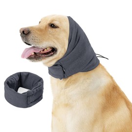 High-Elastic Polyester Dog Snood Ear Protectors, Comfortable and Breathable, Warm Noise-Reducing, Windproof and Cold-Proof
