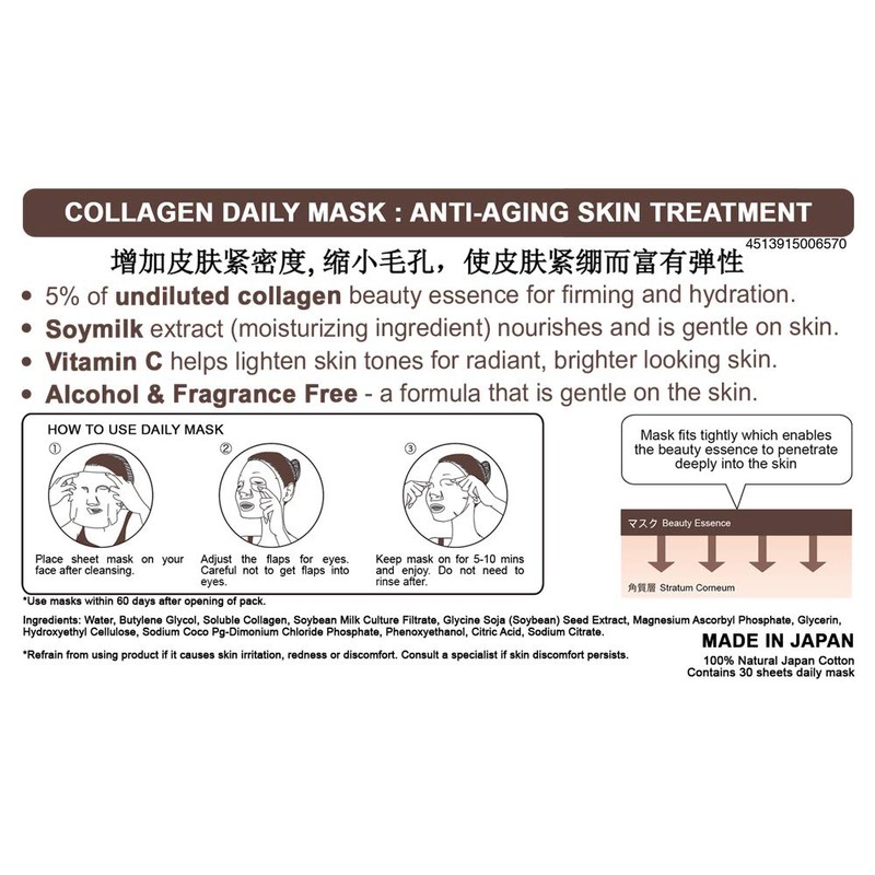 Pure Five Essence Mask CO 30 Piesecs