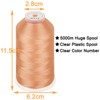 New Brothread - Hilo de bordar de poliéster, 5000 m,