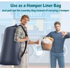 Heavy Duty Laundry Bag 2 Pack XL Nylon Laundry Bags