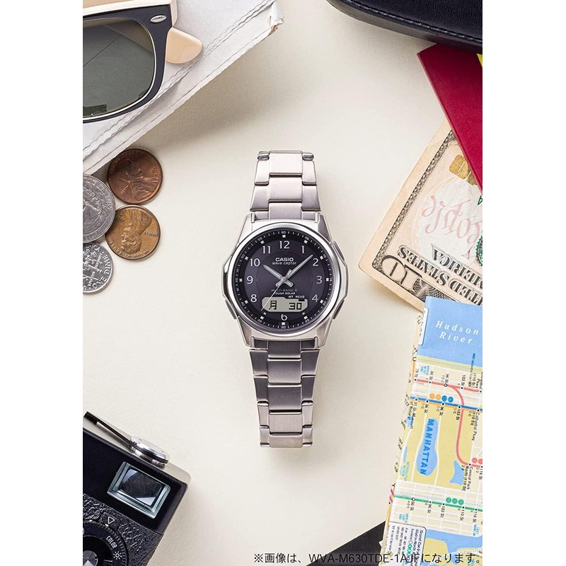 CASIO WAVE CEPTOR (WVA-M630TDE-1AJF) 6 MULTI BANDS SOLAR MEN'S WATCH