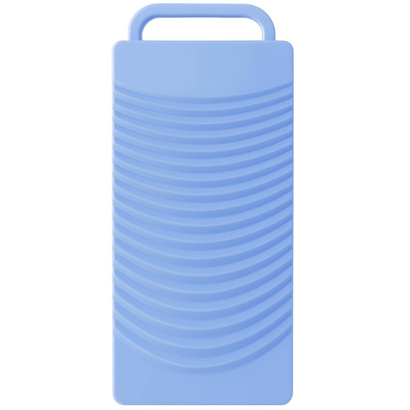 JapanBargain, Japanese Plastic Washboard Portable Laundry Board for Kids Training,