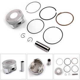 Artudatech Piston Ring Pin Kit For Honda XL200 XR200R XR200 1980-02 STD Bore Size 65.50mm