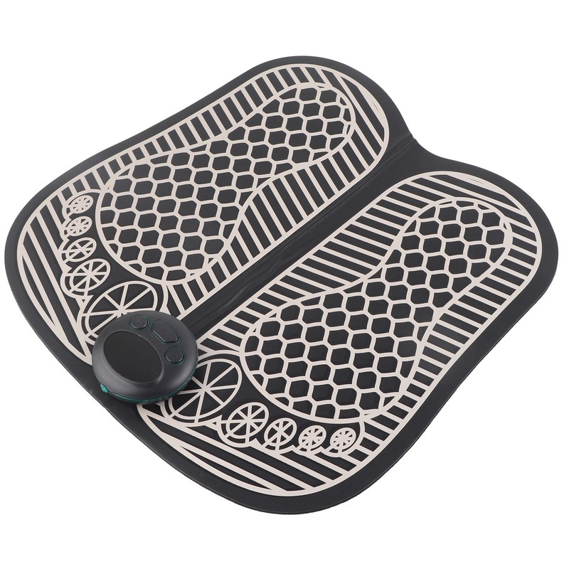 Foot Massager Mat USB Rechargeable 8 Modes 19 Strength Microcurrent