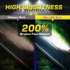 AQJ For Honda CBR600F4i 2001-2006 Motorcycle LED Headlight Kit H7