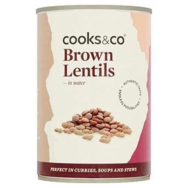 Cooks & Co Brown Lentils, 400g