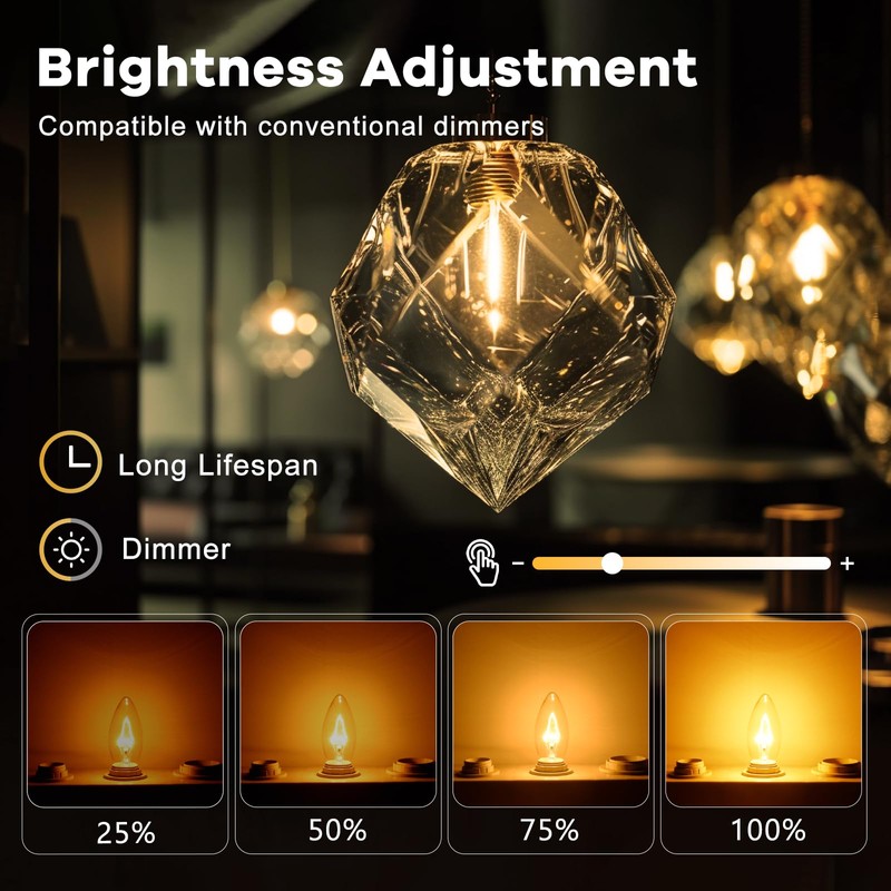 Morotty LED C35 E14 25W 10P