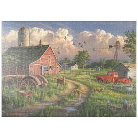 MyPuzzle Animal Encounters on the Farm - Premium 1000 Piece Puzzle - MyPuzzle Special Collection by Puzzle Galaxy