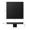 Sharpeye 8 Inch Square Shower Drain with Removable Wedge Wire