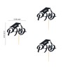 Arthsdite 24Pcs Congrats PHD Cupcake Toppers/PHD 2025 Graduation Cupcake Decor/Congrats