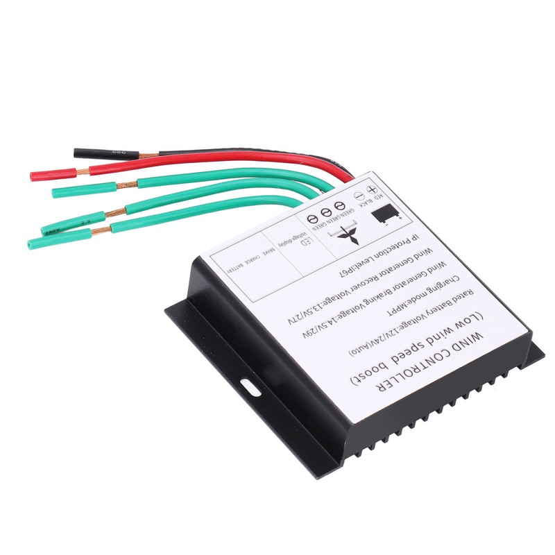 MPPT Wind Turbine Controller 100‑400W 12V 24V Auto Match Wind