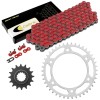 Honda Red Drive Chain And Sprocket Kit for Honda CBR600RA