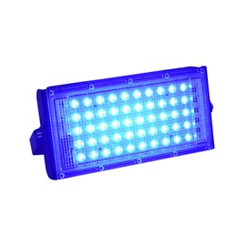 50 W Outdoor IP66 Waterproof Floodlight Super Bright R. Lawn Floodlight LED Spotlight for Gallery Church Wedding Birthday Party Stage Lighting (Blue)