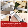 Folding Pull Saw for Woodworking, 6Inch High-manganese steel Blade Flush