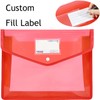 YoeeJob Plastic File Folders Legal Size 2 Pcs, Expandable Document