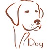Dog Stencil - 21.5 x 28 cm (XL) - Reusable