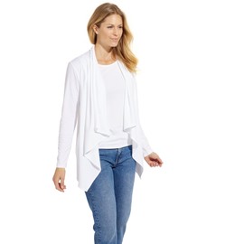 Coolibar UPF 50+ Women's Marietas Sun Wrap - Sun Protective (Small- White)