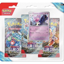 Pokemon Scarlet and Violet Stellar Crown 3-Pack Blister