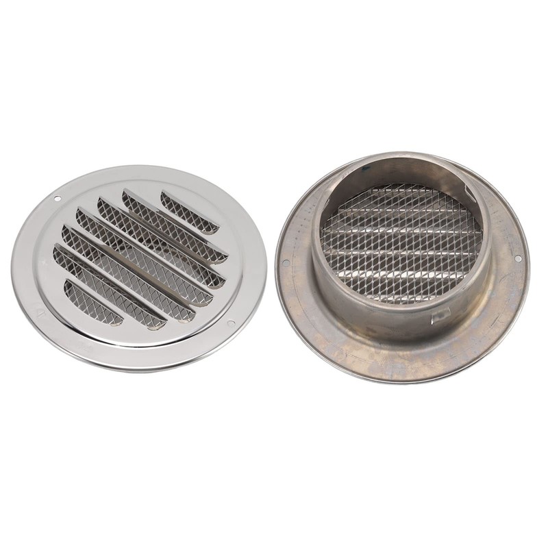 Stainless Steel Air Vents, Metal Round Duct Vent Cover, Ventilation