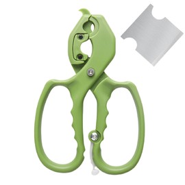 accufine 2 in 1 Flower scissors for Flowers Cutting Scissorss Professional Floral Scissor and Floral Shears Florist with Thron Remover Snips for Cut Flowe (AG)