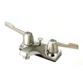 Hardware House 136129 Two Handle Lavatory Faucet with 4" Center