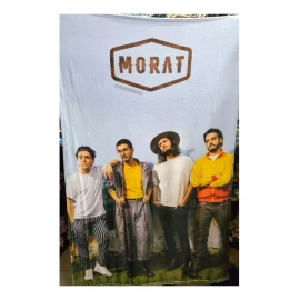 CUPRISHDIKALUR STORE Frazada Cobija Artistas Grupo Morat Individual Ultra Suave
