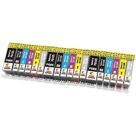 TONER EXPERTE PGI-525 CLI-526 18 XL Printer Cartridges Compatible with PIXMA MG6150 MG6250 MG8150 MG8250 | High Capacity