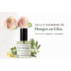 Herbolaria Selecta Bye Hongos, Barniz Herbal Fortalecedor de Uñas con