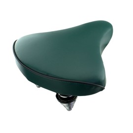 Fenix Cycles Beach Cruiser Vinyl Bike Saddle, (Green)
