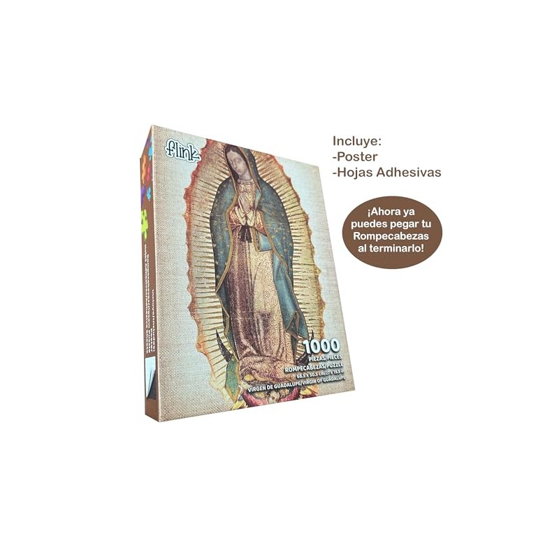 FLINK Rompecabezas Virgen de Guadalupe 1000 Piezas