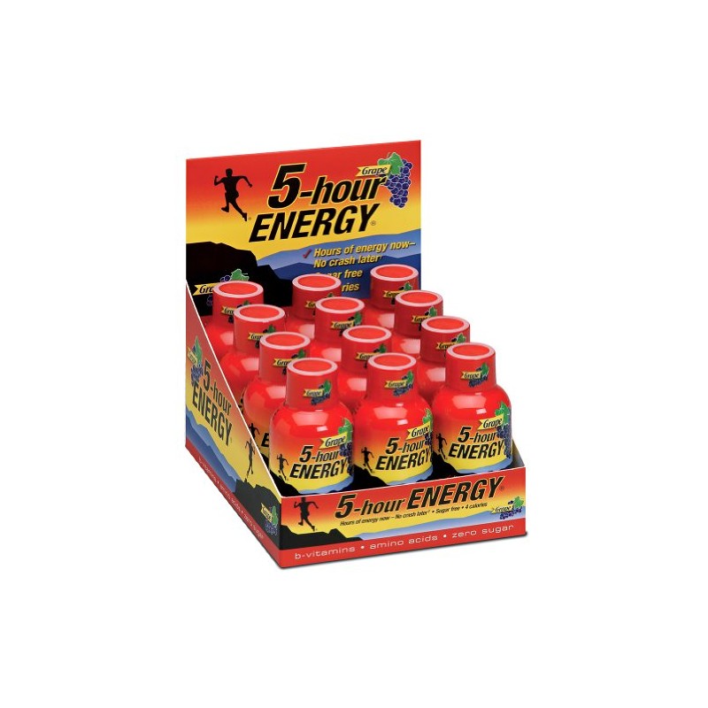 5 Hour Energy Grape, 1.93 Fl Ounce, 12 Count