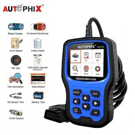 AUTOPHIX OM129 OBD2 Scanner Battery Test Code Reader 2-IN-1 Car Diagnostic Tool