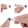 GAIVEK 10 Sets Soft Billiard Cues Tips Replacement with White