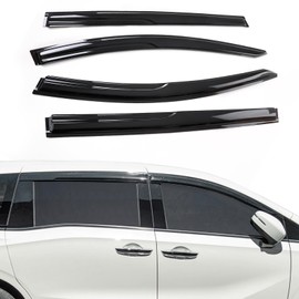 Kyannkara Rain Guards Side Window Visor Vent Outside Mount, 4PCS Fits for Honda Odyssey 2018 2019 2020 2021 2022 2023 2024 2025