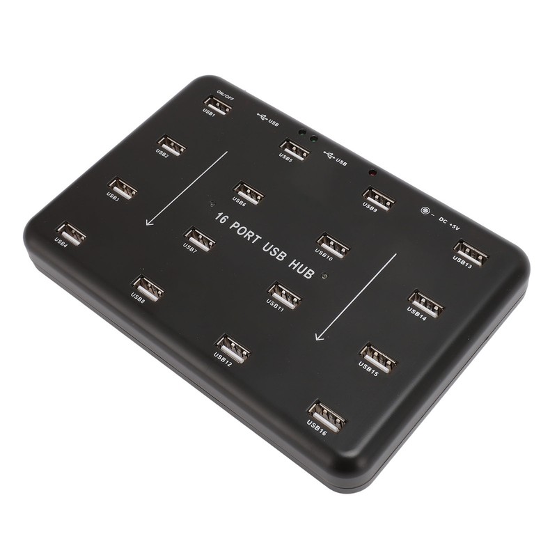 16 Port USB2.0 Hub U Flash Disk Testing Duplicator Copier