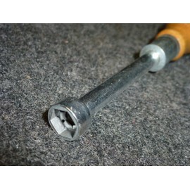 NOS! STEVENS WALDEN SPINTITE 3/8" WOODEN HANDLE NUT DRIVER, #3412, USA, RARE!