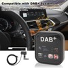 YILIANDUO DBA+ Digital Radio Receiver Car DAB Radio Adapter Antenna