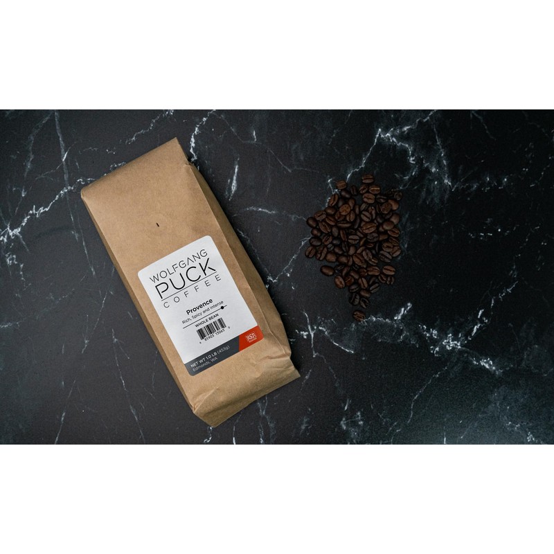 Wolfgang Puck Coffee, Provence French Roast, Whole Bean Coffee, 1-Pound