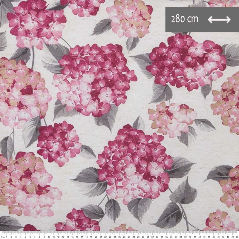 Kt KILOtela - Printed Linen Fabric Decoration Upholstery Cushion Curtains
