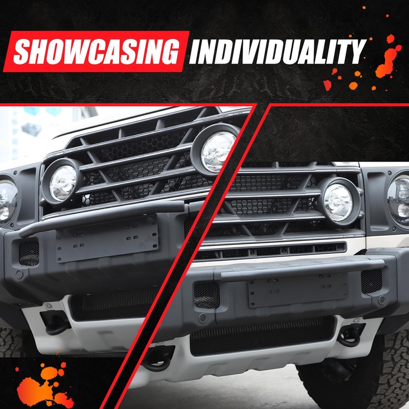 Front License Plate Bracket Holder Compatible with INEOS Grenadier 2020-2024,