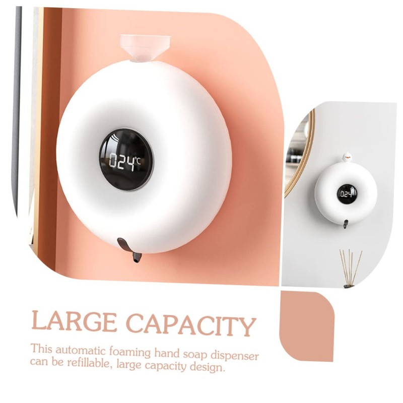 CAXUSD 1 Set Cartoon Touchless Soap Dispenser for Automatic Foaming