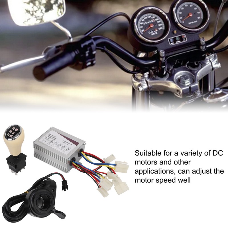 36V 350W Electric Bike Controller Set with Thumb Grip Forward