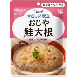 Kewpie Gentle Menu, Unjiya Salmon Radish, 5.6 oz (160 g), Classification 2: Crush with Gums
