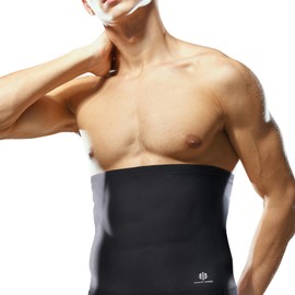 IWAMA HOSEI [Iwaama Sewing] Sauna Belt for Shaping and Diet, Men's Waist Tightening SAUNA BELT