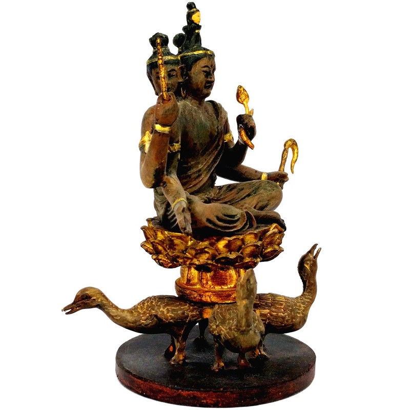 Benten Miniature Buddha Statue (21 Kukai 3D Mandalas Commemorating the